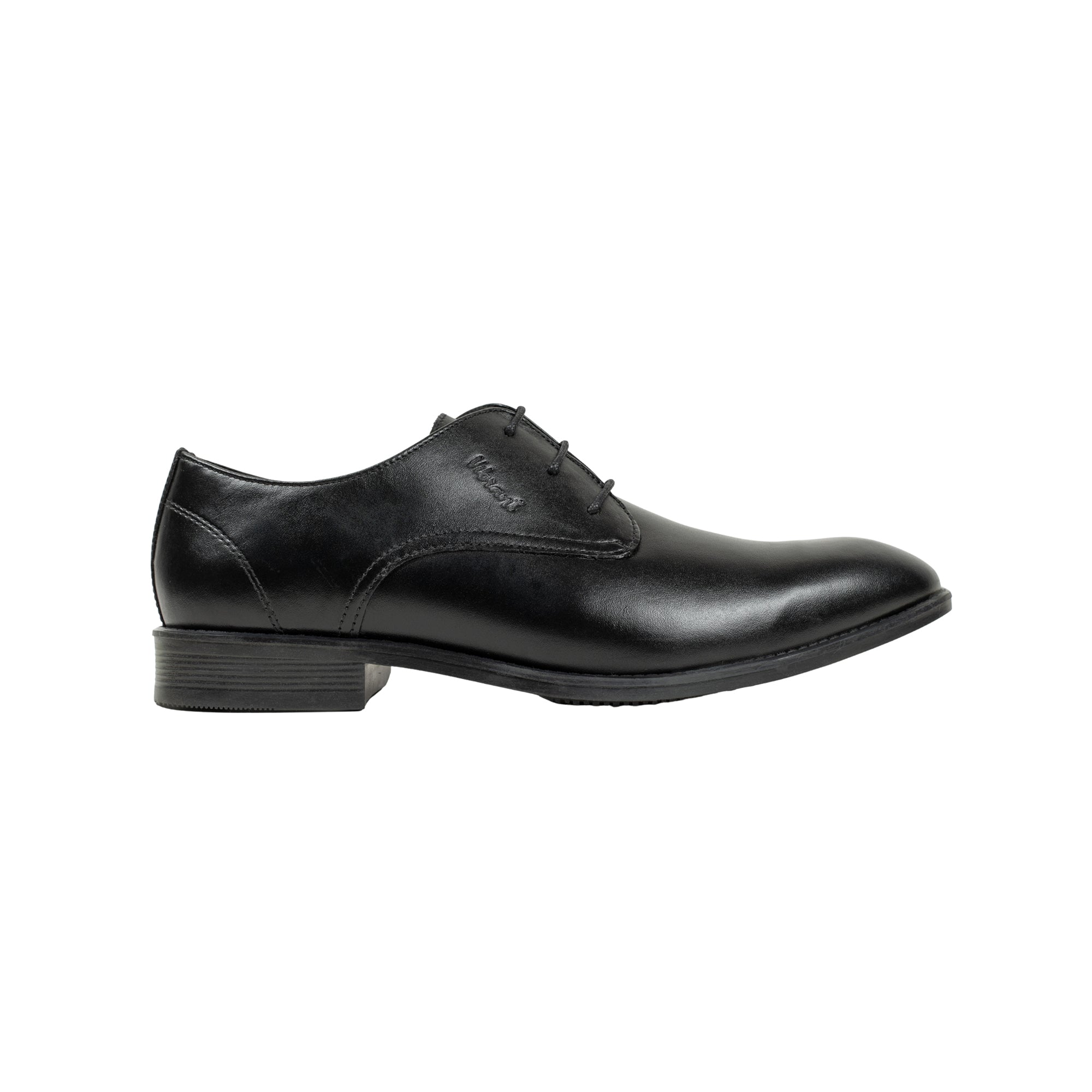 Vibrant Black Classic Men's Leather Formal Shoes | Vibrant® Elegant Dress Shoes