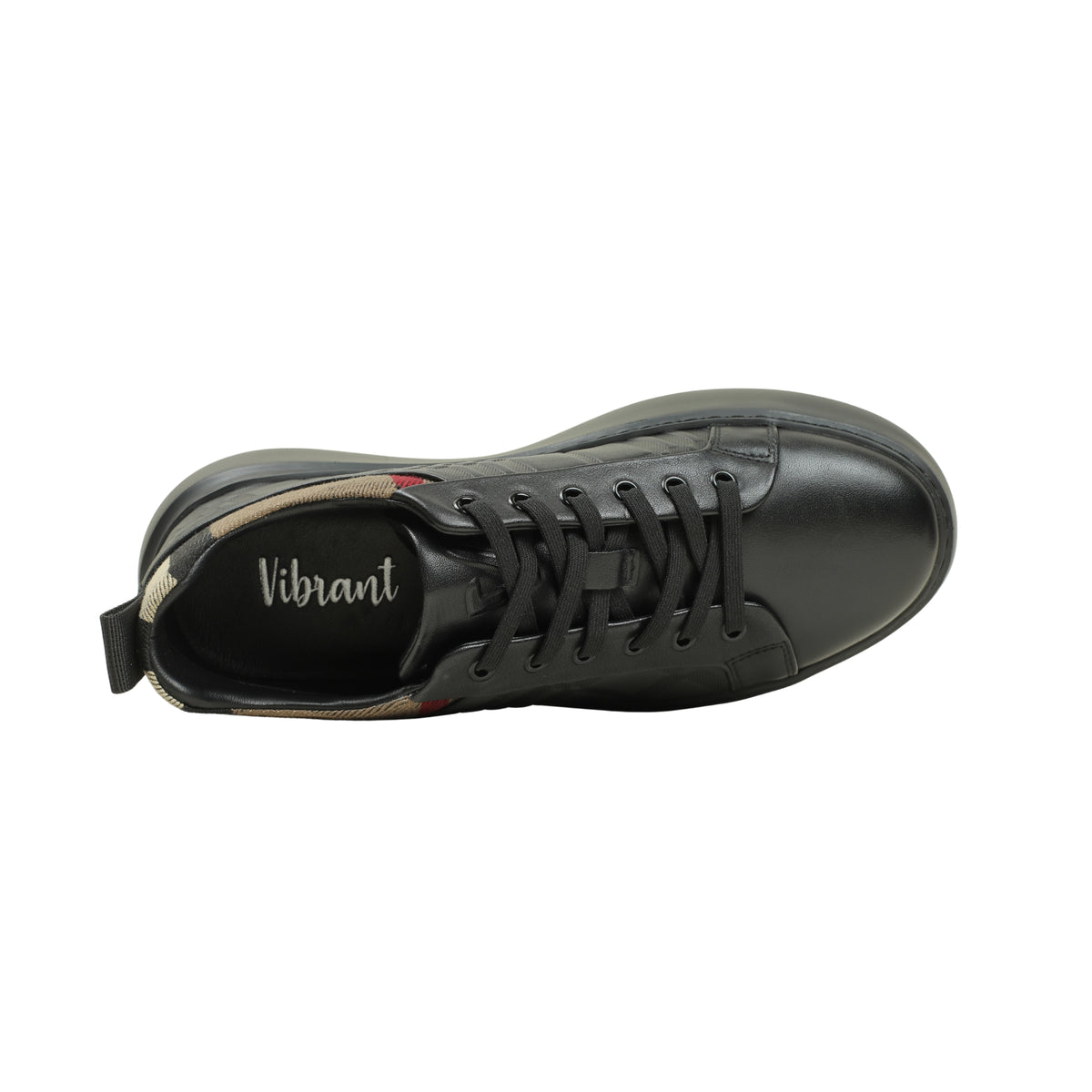 VIBRANT MEN'S ELITE FUSION LEATHER-TEXTILE SNEAKER - Vibrantbd.com
