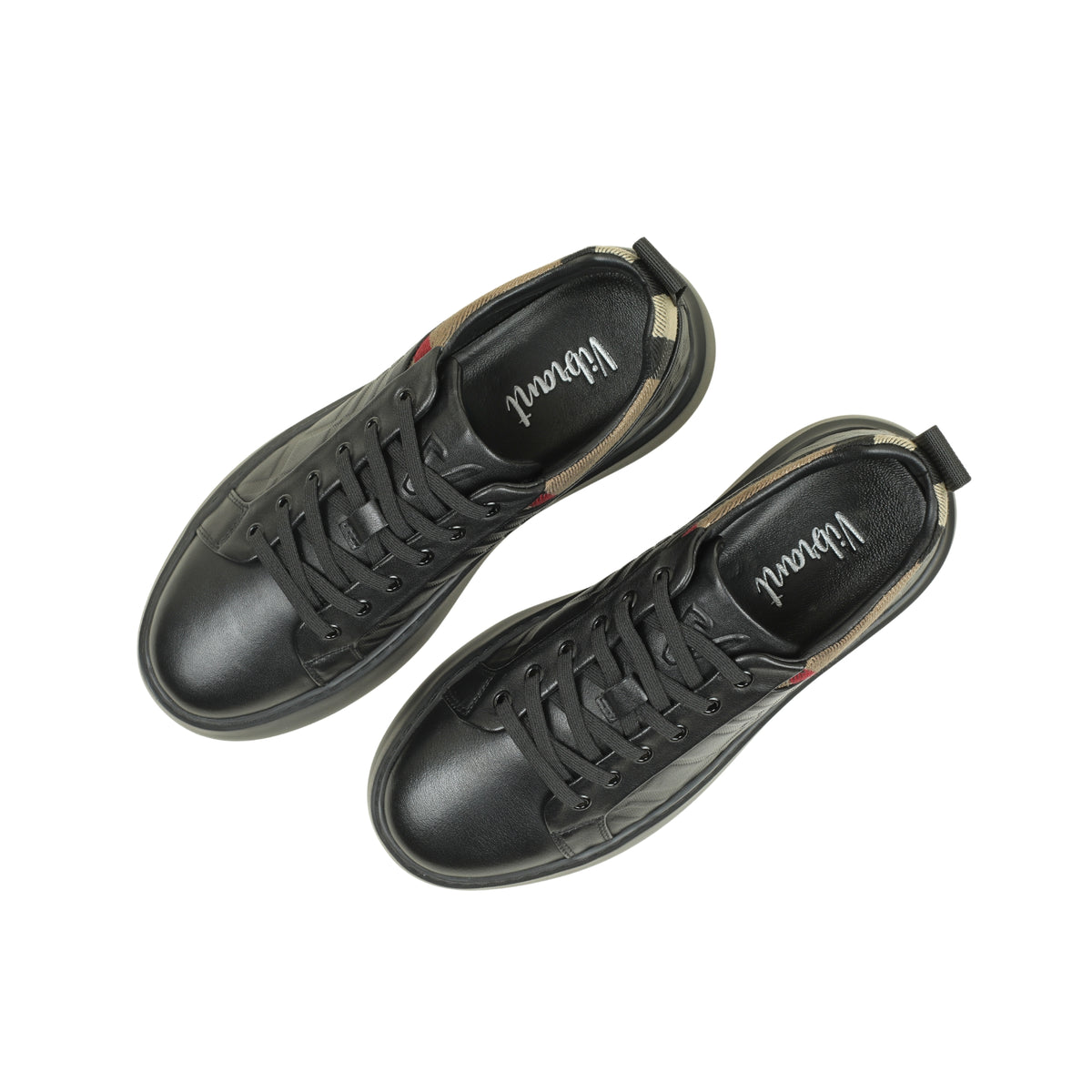 VIBRANT MEN'S ELITE FUSION LEATHER-TEXTILE SNEAKER - Vibrantbd.com