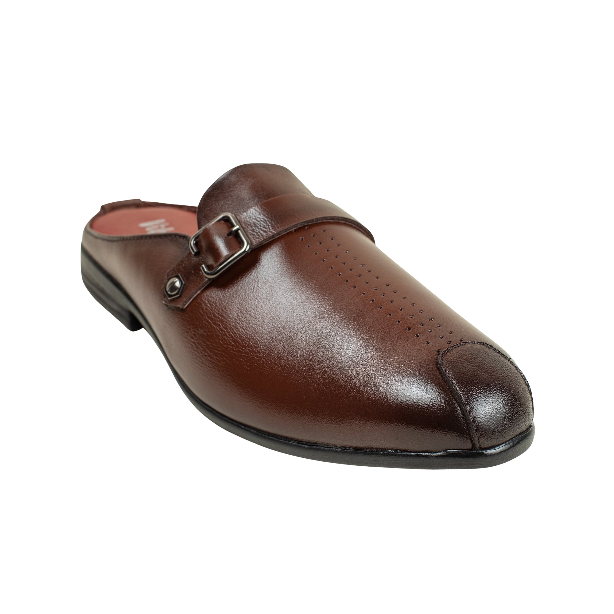 VIBRANT MEN MULE BROWN CASUAL SHOE - Vibrantbd.com