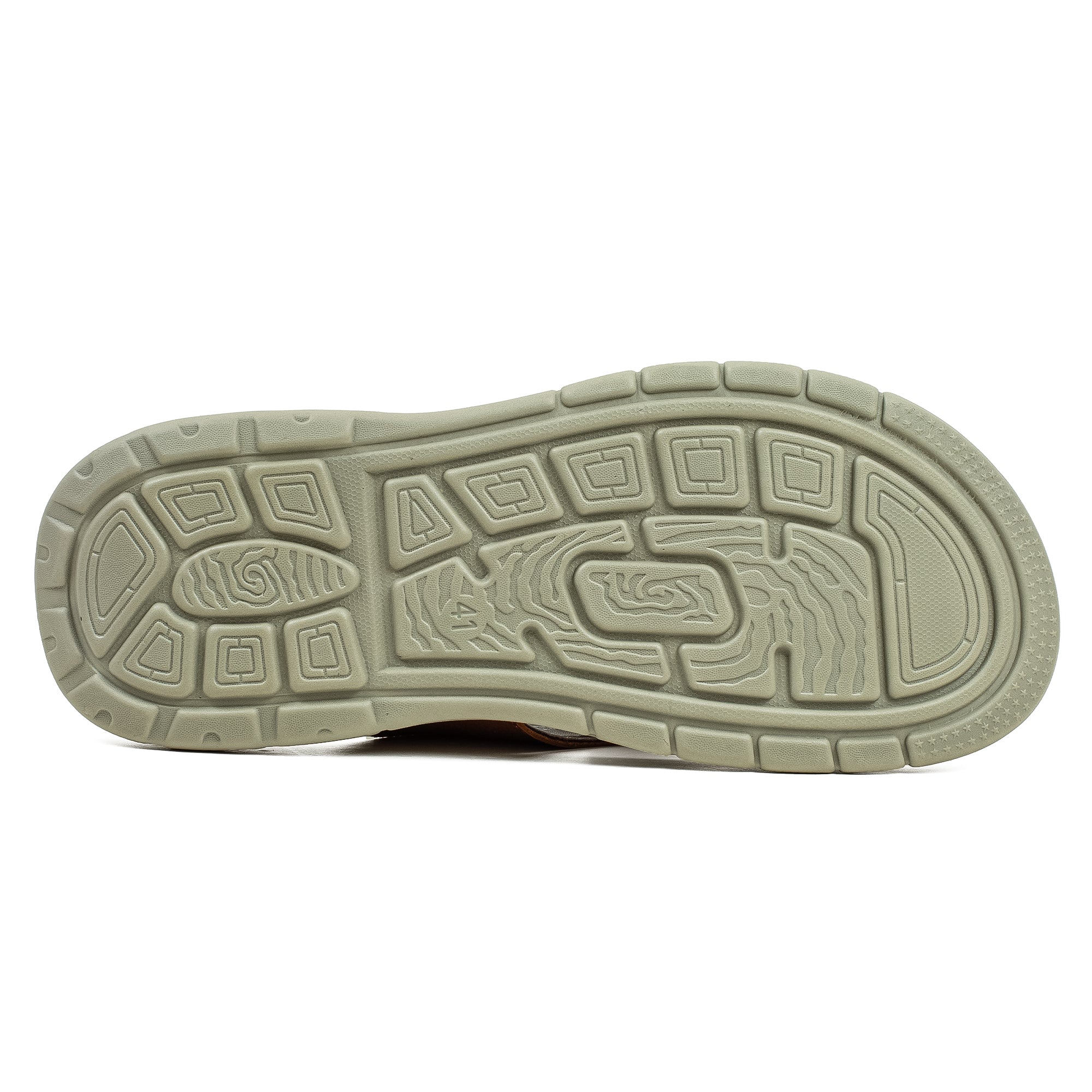 Vibrant Men's Nubuck Leather Sandal with Phylon Sole and Cushioned Insole - Ultimate Comfort and Durability - Vibrantbd.com