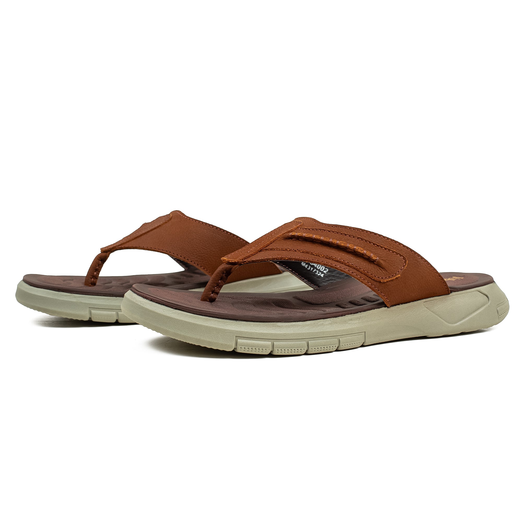 Vibrant Men's Nubuck Leather Sandal with Phylon Sole and Cushioned Insole - Ultimate Comfort and Durability - Vibrantbd.com