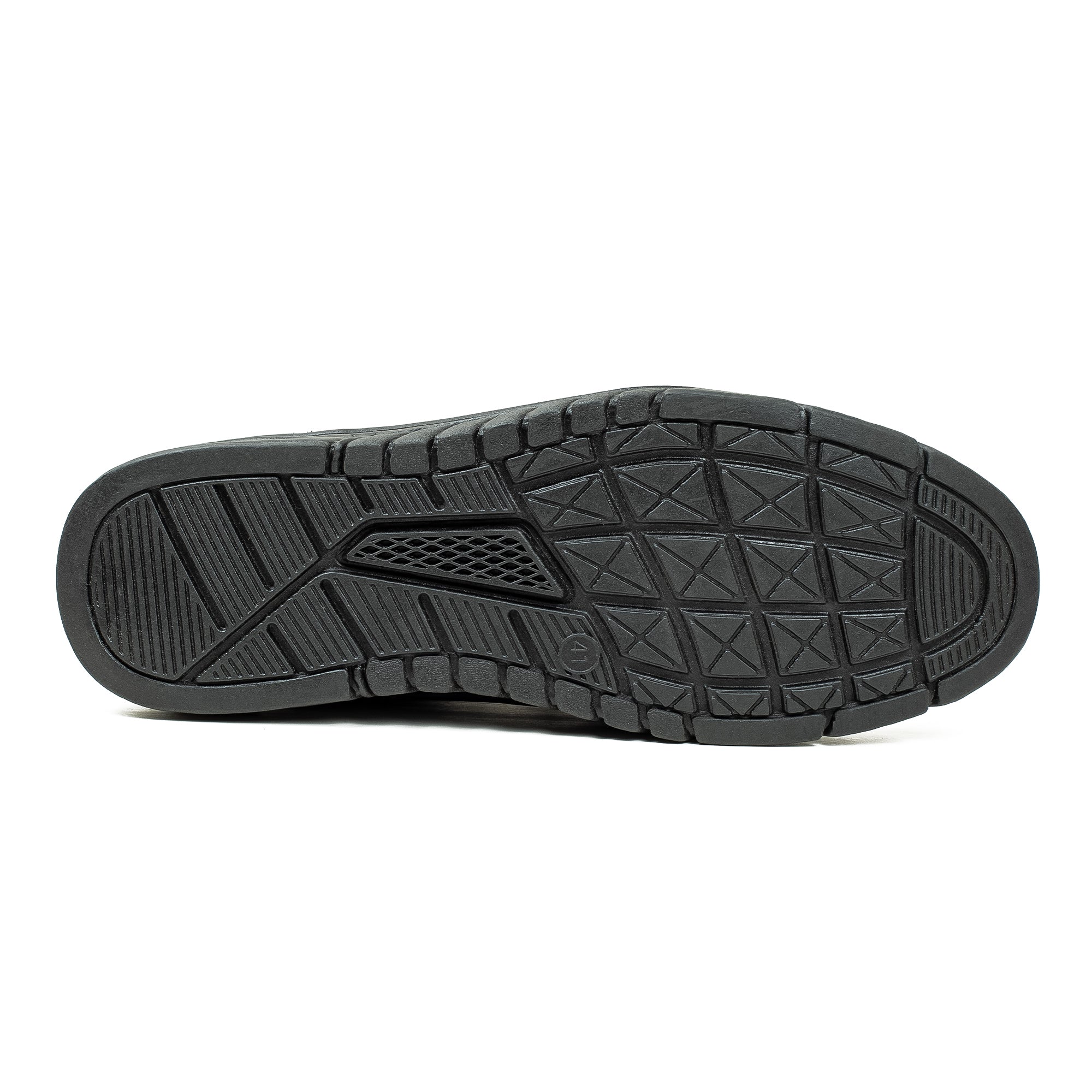 Men's Navy Nubuck Leather Slip-On Shoes | Vibrant® Comfort with TPR Outsole and Cushioned Insole - Vibrantbd.com