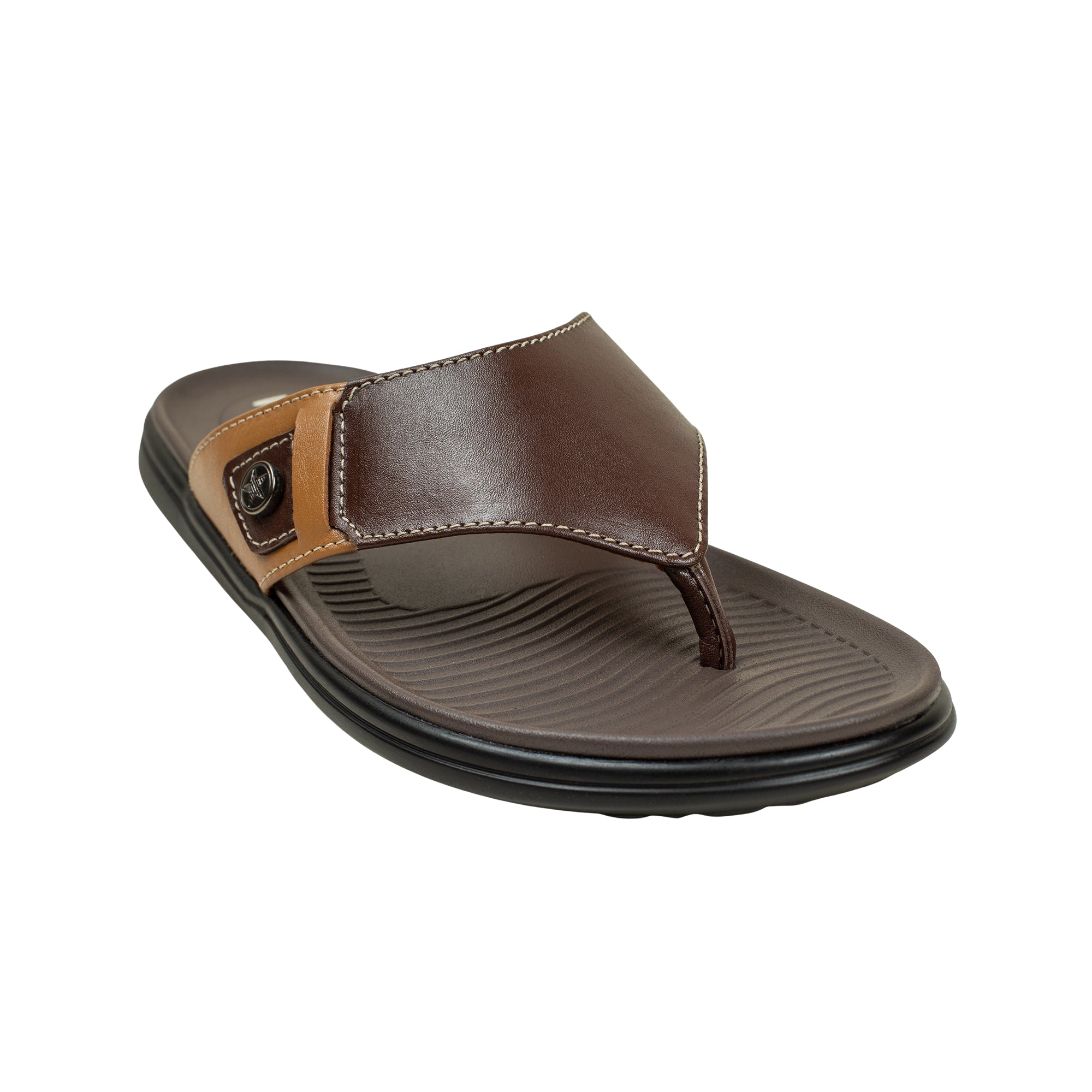 Vibrant Men's Leather Sandal