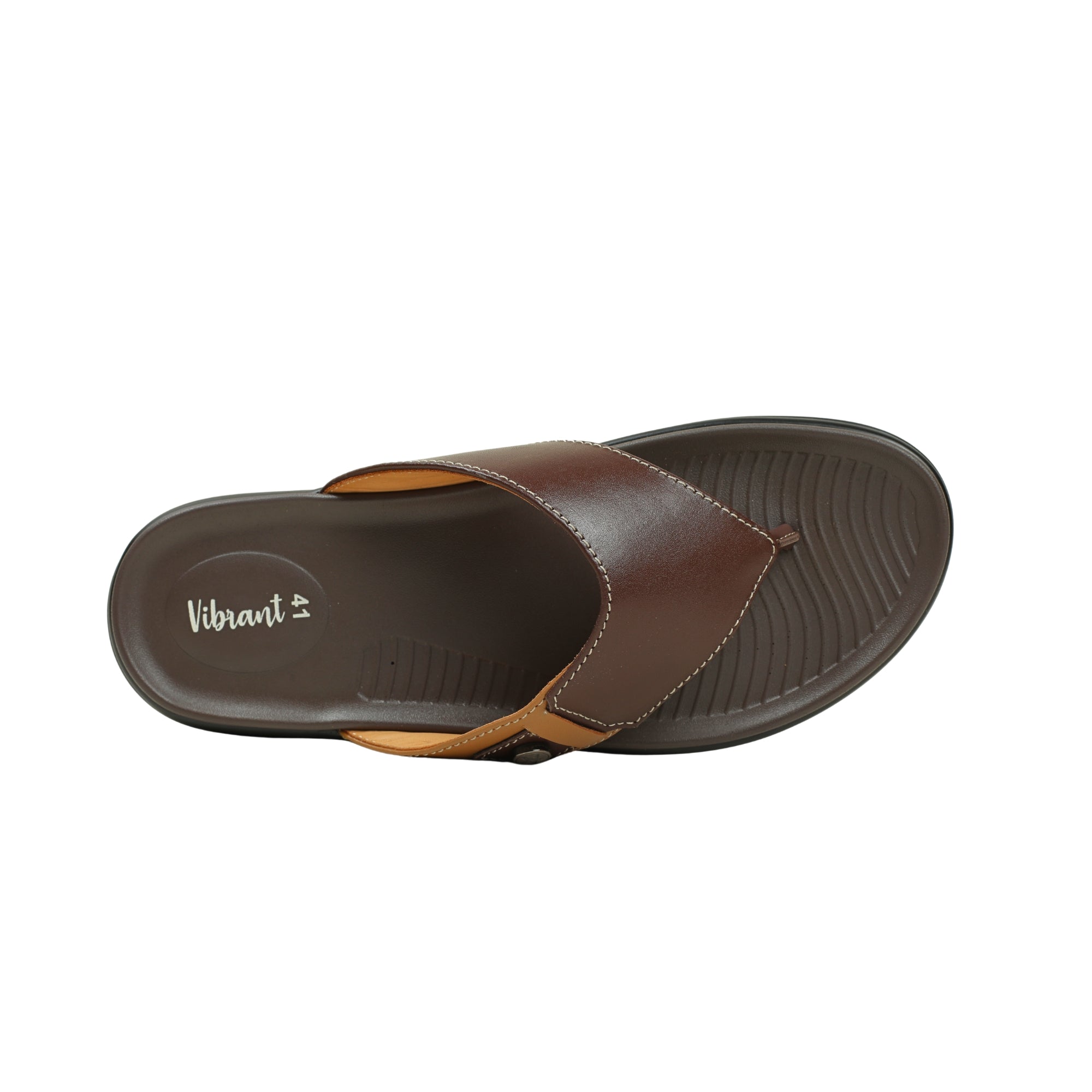 Vibrant Men's Leather Sandal - Vibrantbd.com