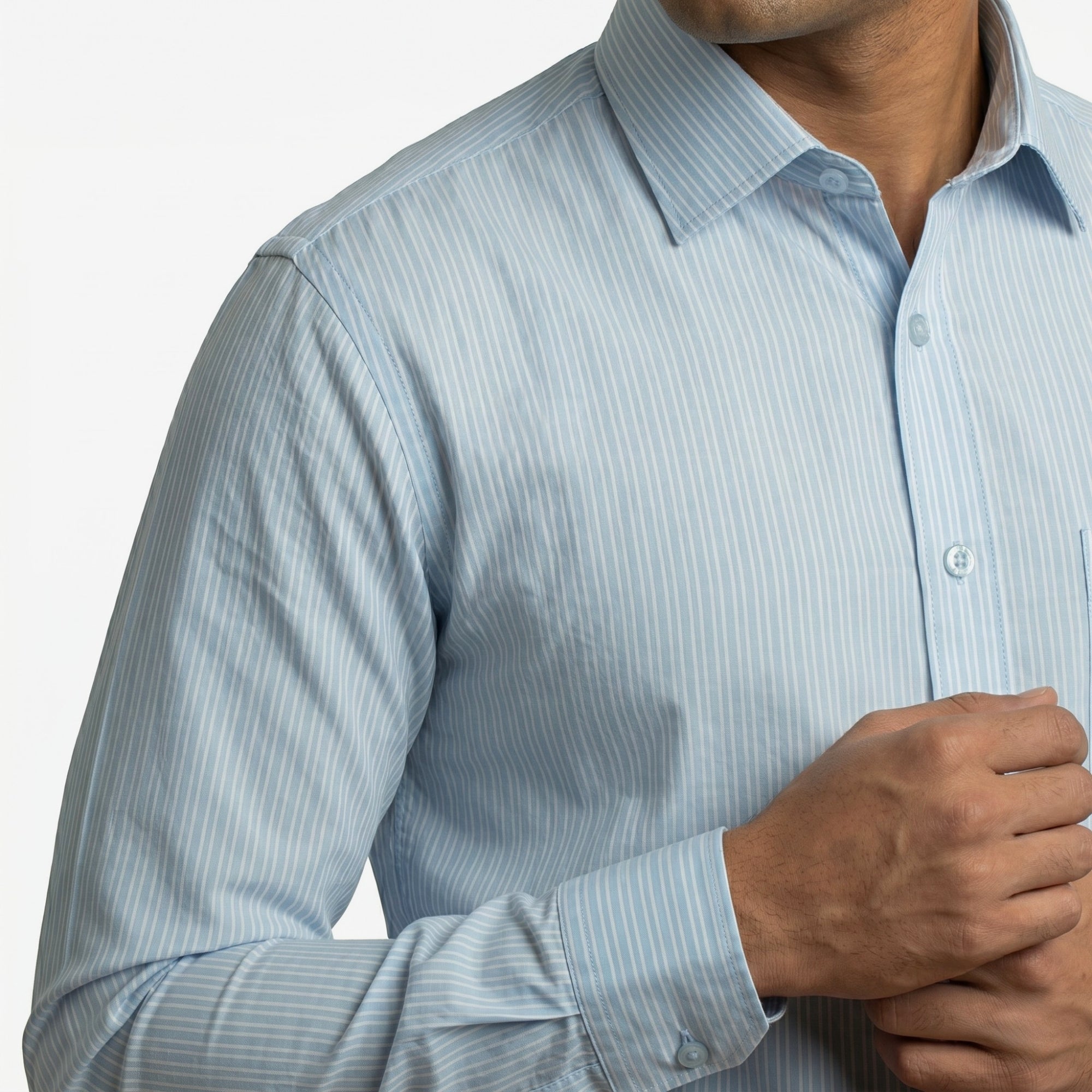 Vibrant Men's Checkered Pattern Cotton Full Sleeve Shirt - Vibrantbd.com