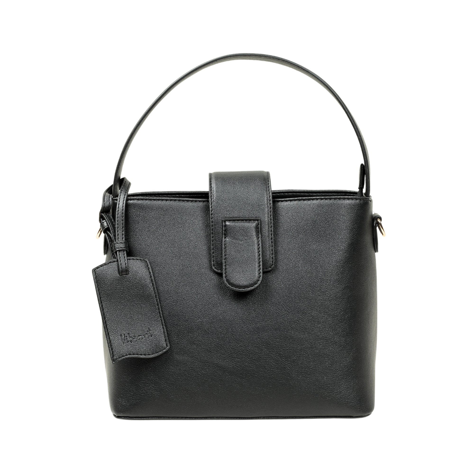 VIBRANT BLACK PU LEATHER  BAG - Vibrantbd.com