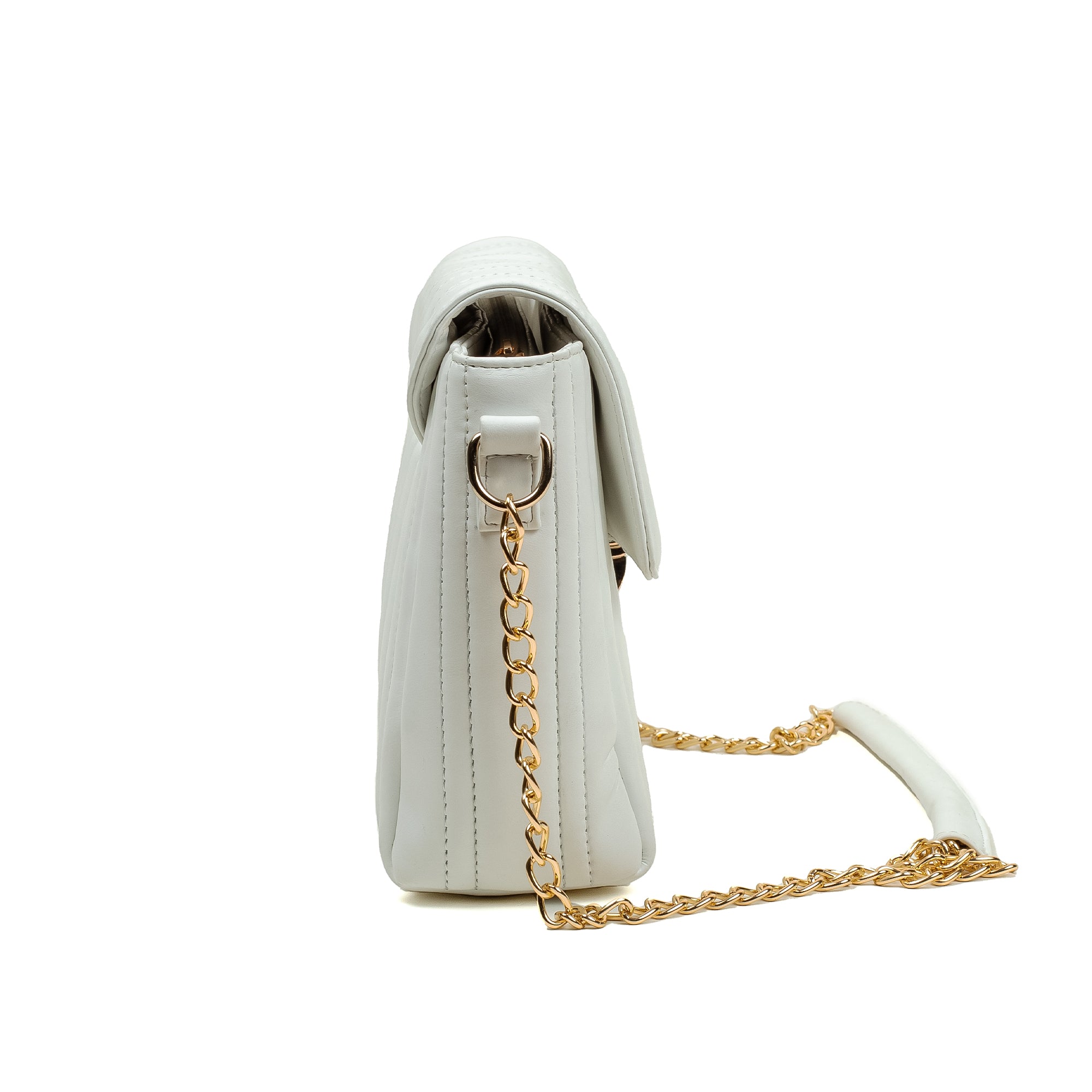 Elegant Ladies PU Leather Handbag | Vibrant® Compact Design with Zipper Pocket - Vibrantbd.com