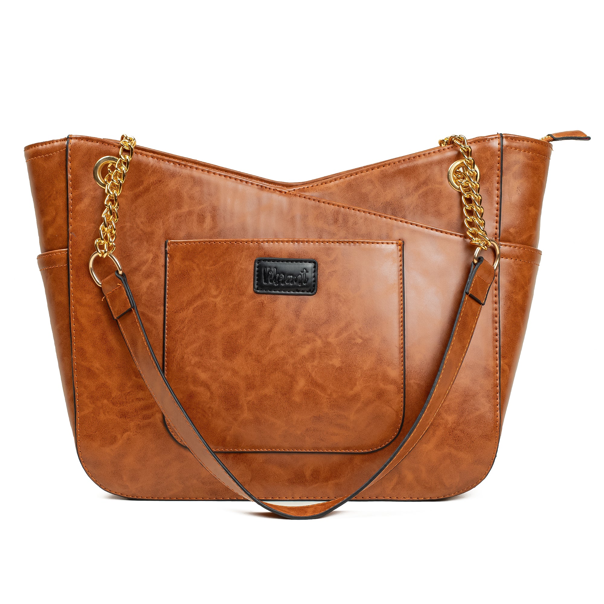 GLAMOUR GRACE BROWN BAG BY VIBRANT - Vibrantbd.com