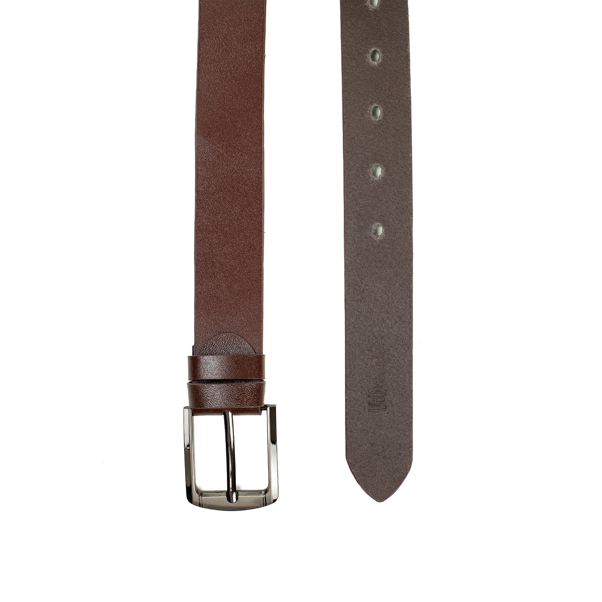 Men's Brown Genuine Leather Belt