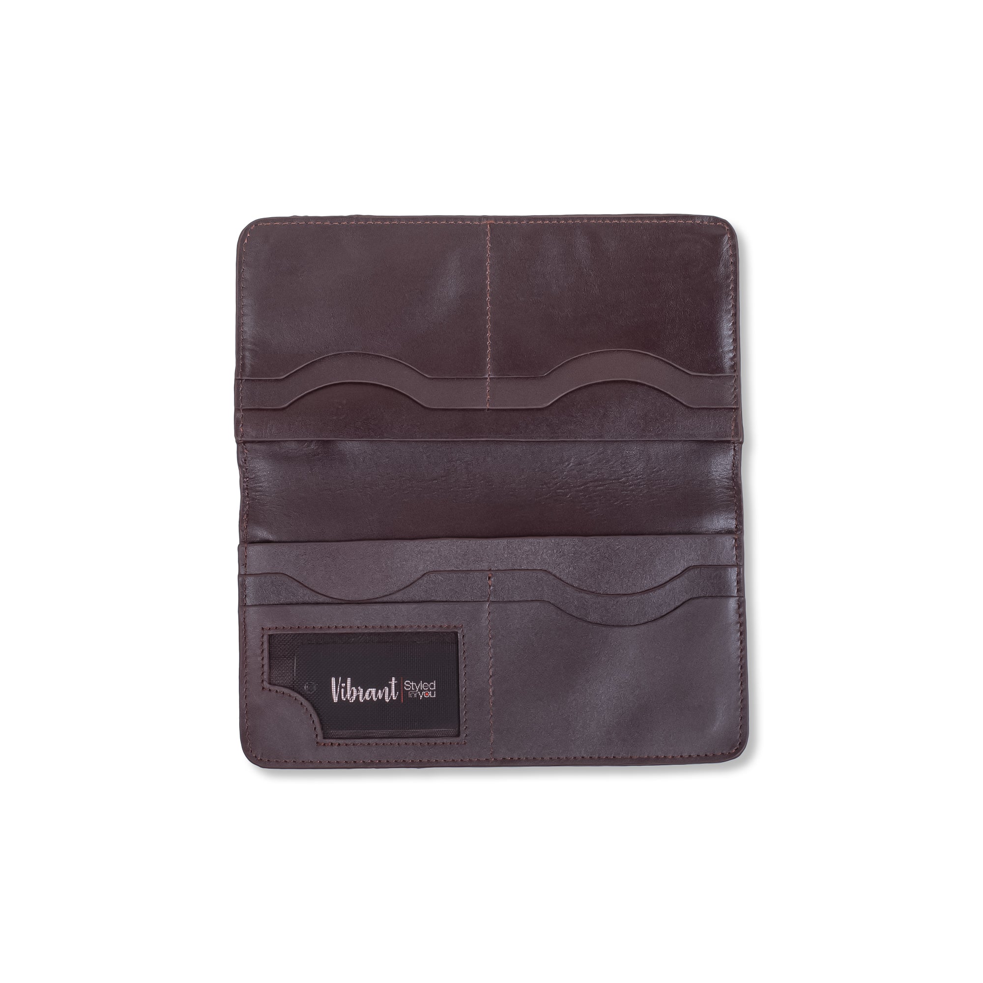 VIBRANT LEATHER MEN LONG WALLET