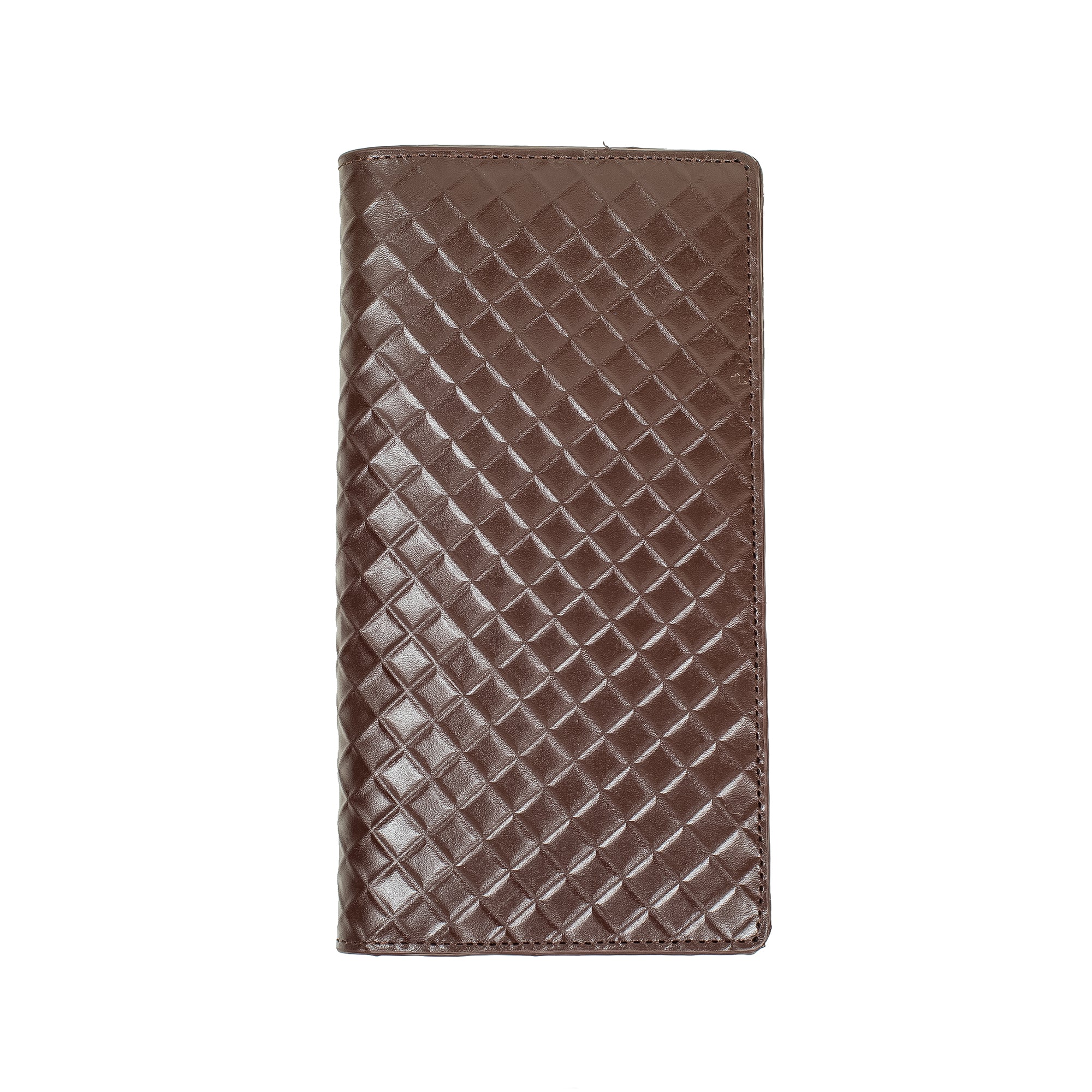 Vibrant Men's Genuine Leather Long Wallet – Stylish & Spacious for Cards, Cash & Smartphone