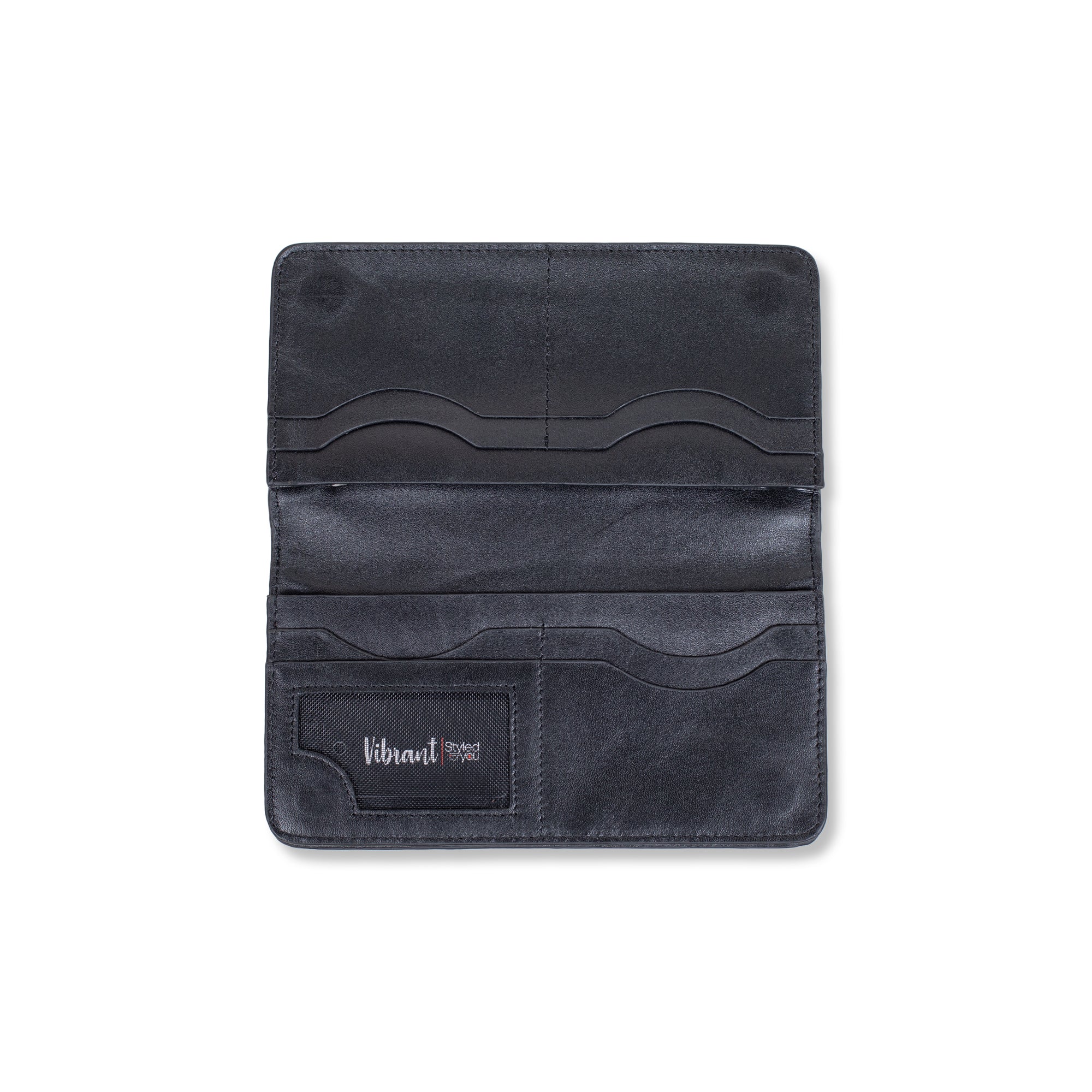 VIBRANT LEATHER MEN LONG WALLET