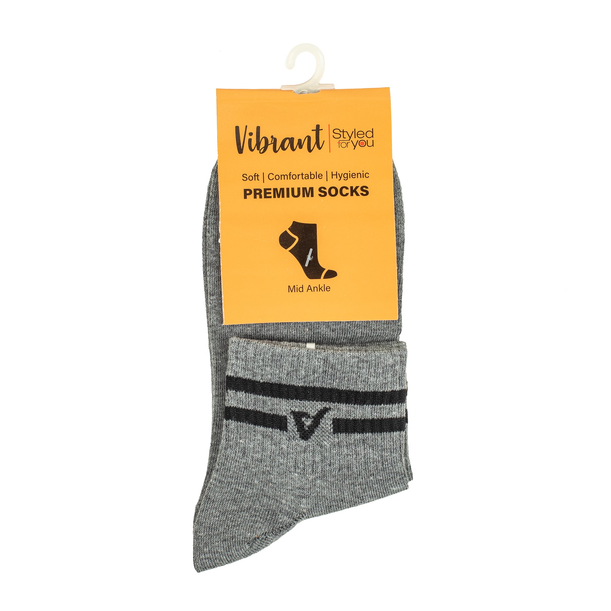 Men's Anti-Odor Winter Socks | Vibrant® Cotton Mix with Spandex for Ultimate Comfort