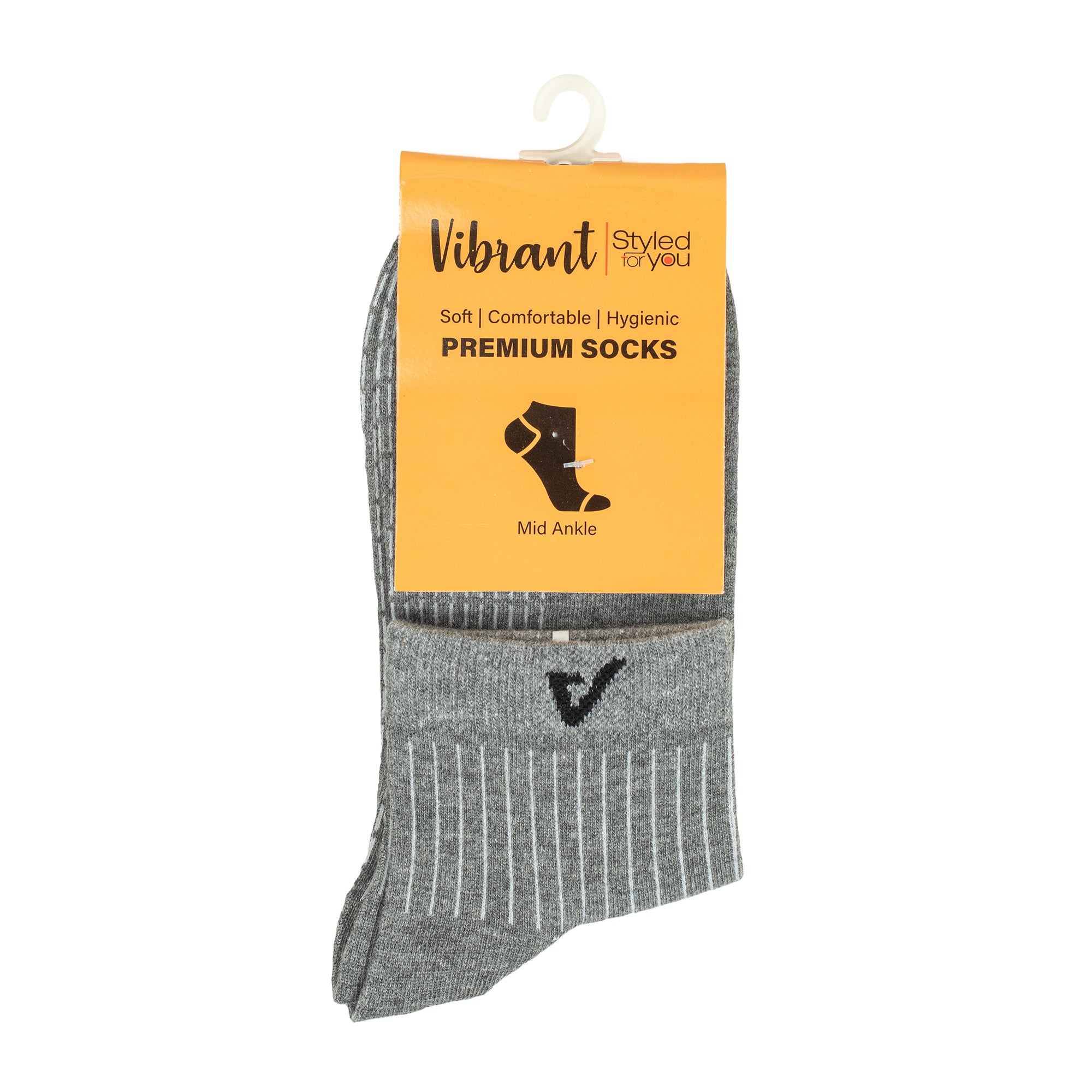 Men's Anti-Odor Winter Socks | Vibrant® Cotton Mix with Spandex for Ultimate Comfort