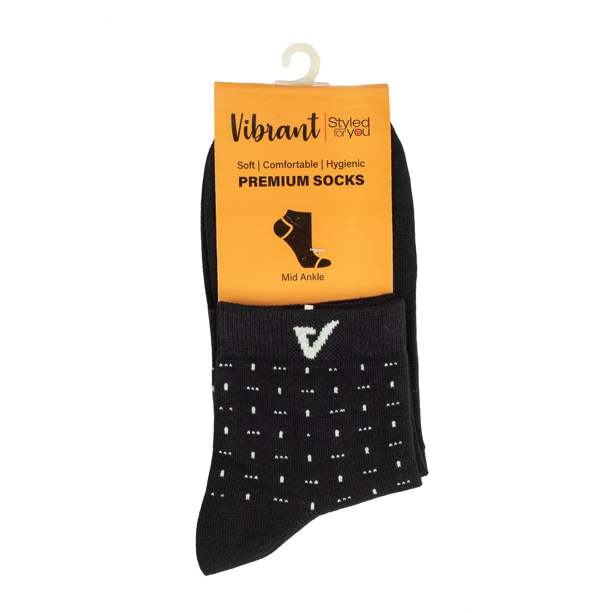 Men's Anti-Odor Winter Socks | Vibrant® Cotton Mix with Spandex for Ultimate Comfort