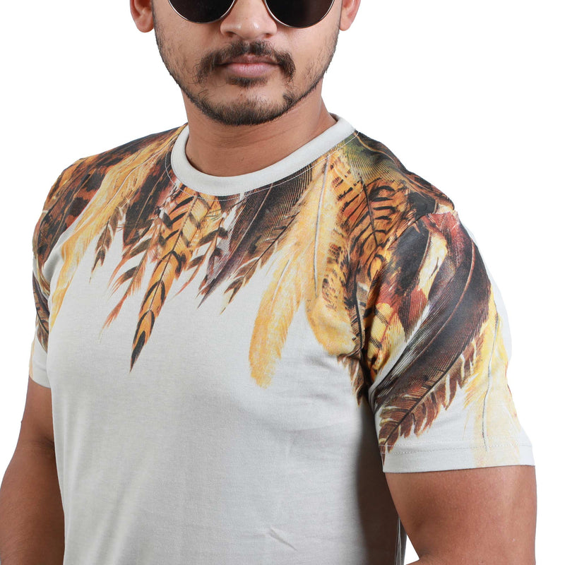 100% COMBED COTTON MEN T-SHIRT