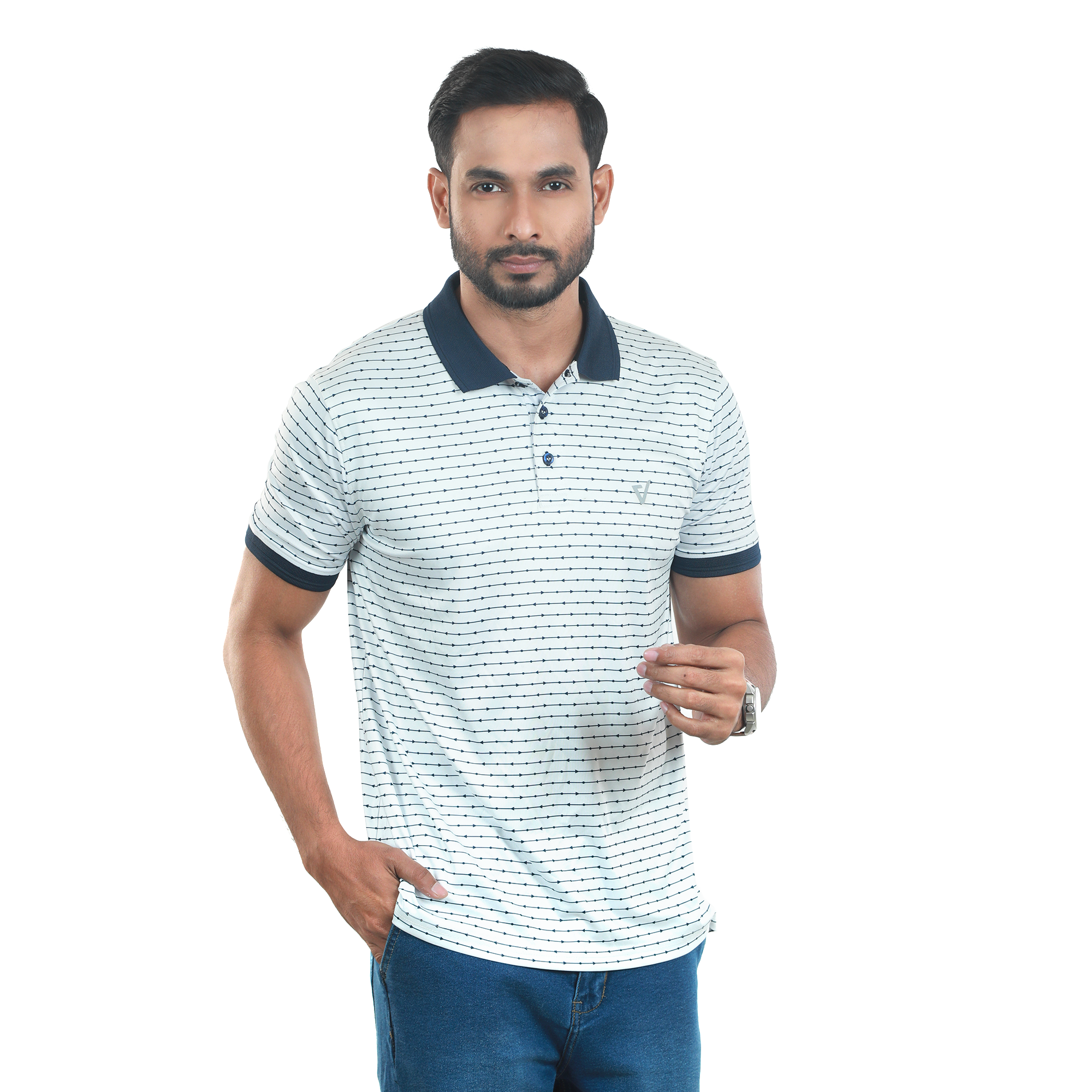 HALF SLEEVE MEN SPORTS POLO SHIRT - Vibrantbd.com