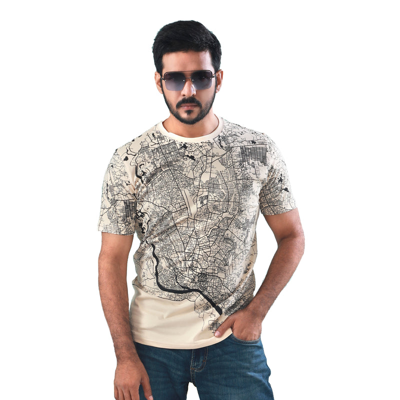 100% COMBED COTTON MEN T-SHIRT