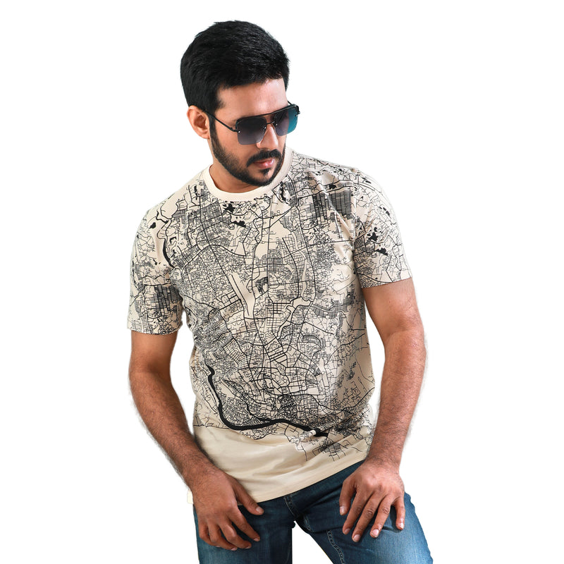 100% COMBED COTTON MEN T-SHIRT