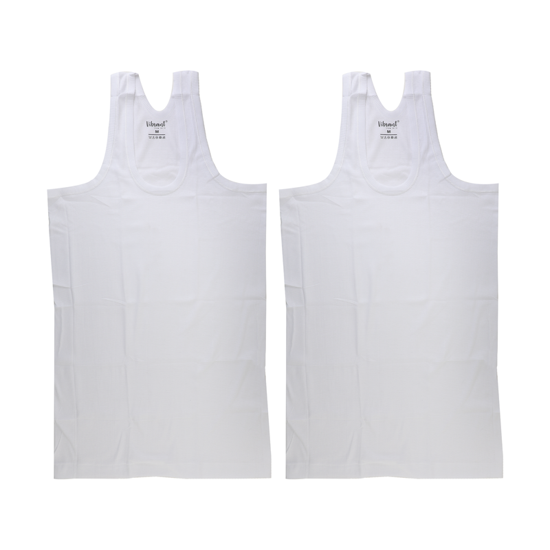 MEN INNERWEAR VEST ( 2Pc )