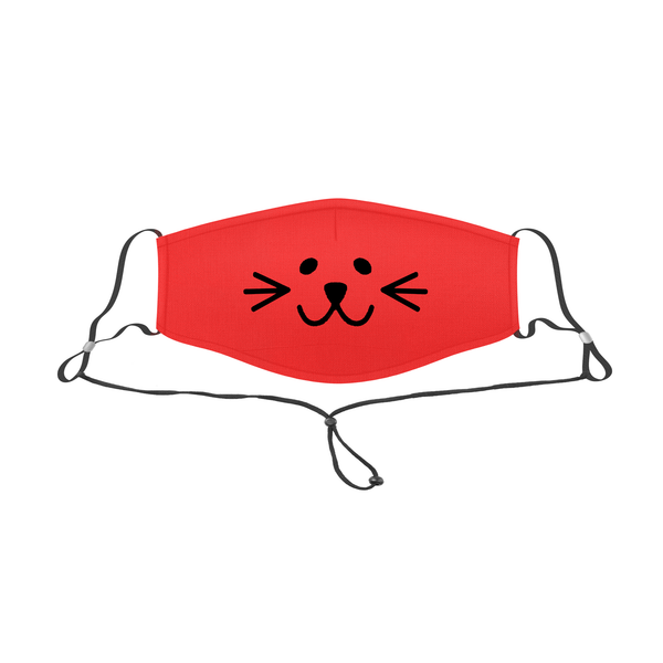 KIDS FACE MASK WITH NECK STRAP