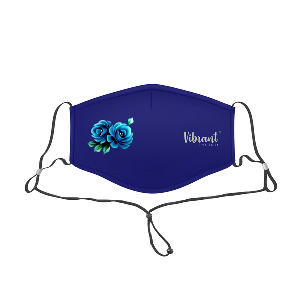 LADIES FACE MASK WITH ADJUSTABLE NECK STRAP