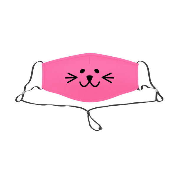 KIDS FACE MASK WITH NECK STRAP