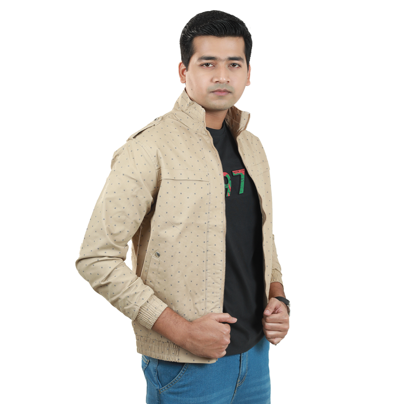 MEN STYLISH TWILL JACKET