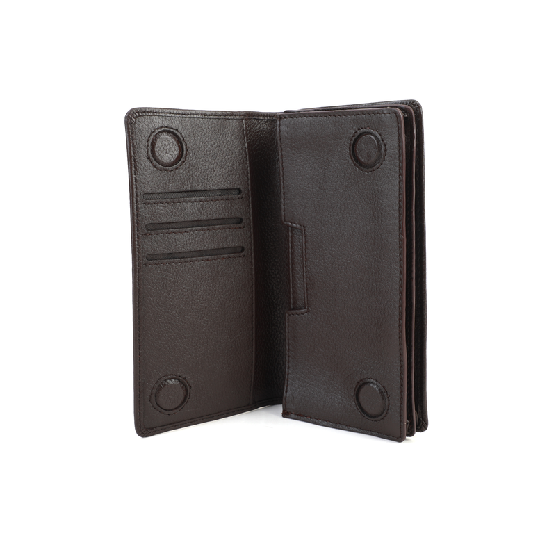 VIBRANT LEATHER MEN LONG WALLET